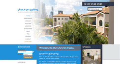 Desktop Screenshot of chevronpalms.com.au